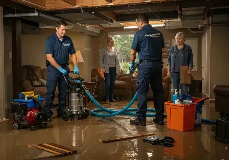 Basement Water Extraction and Removal Techniques process in Conyngham, PA